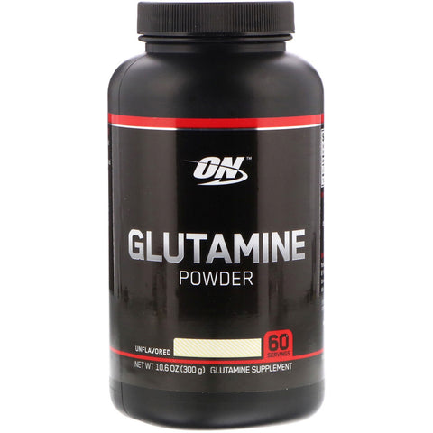 Optimum Nutrition, Glutamine Powder, Unflavored, 10.6 oz (300 g)