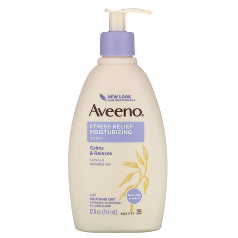 Aveeno, Active Naturals, Stress Relief Moisturizing Lotion, 12 fl oz (354 ml)