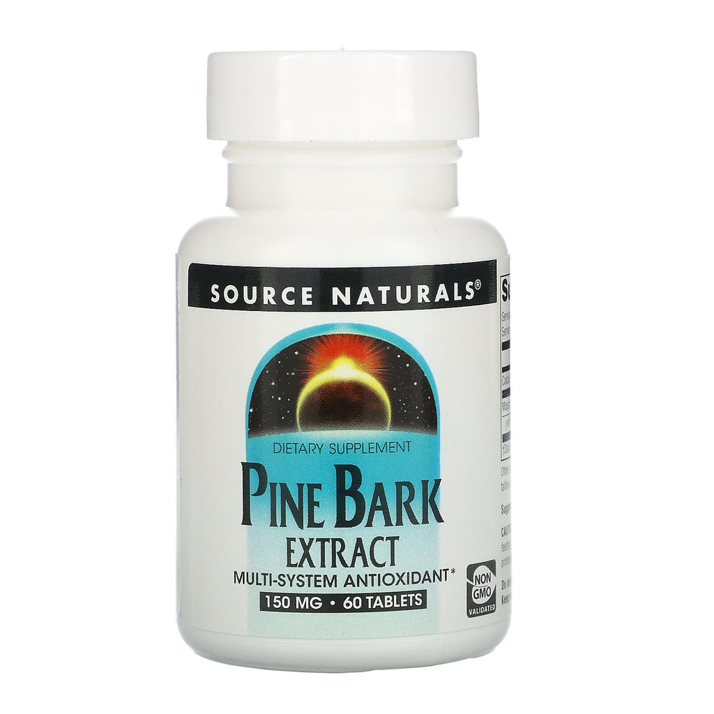 Source Naturals, Pine Bark Extract, 150 mg, 60 Tablets