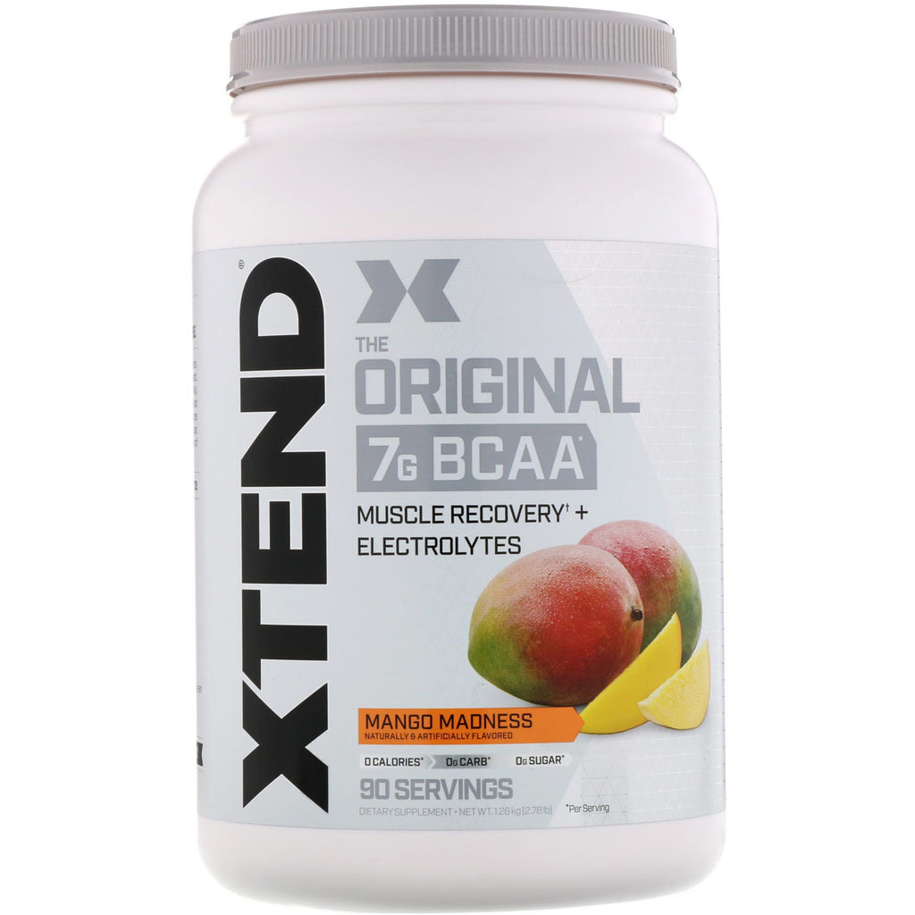 Xtend, The Original 7G BCAA, Mango Madness, 2.78 lb (1.26 kg)