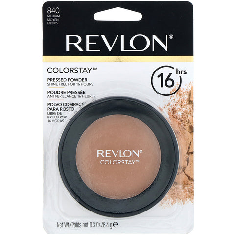 Revlon, Colorstay, Pressed Powder, 840 Medium, 0.3 oz (8.4 g)