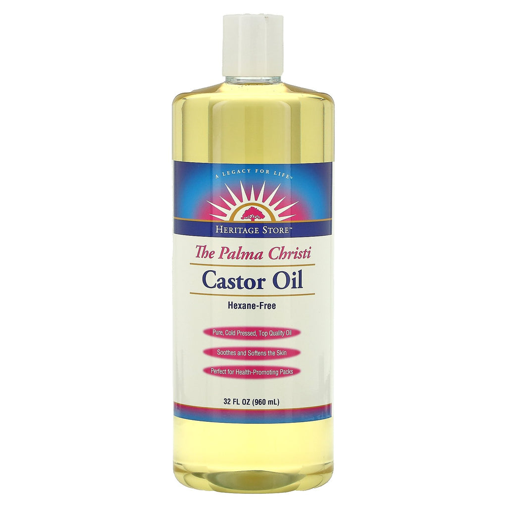 Heritage Store, The Palma Christi, Castor Oil, 32 fl oz (960 ml)