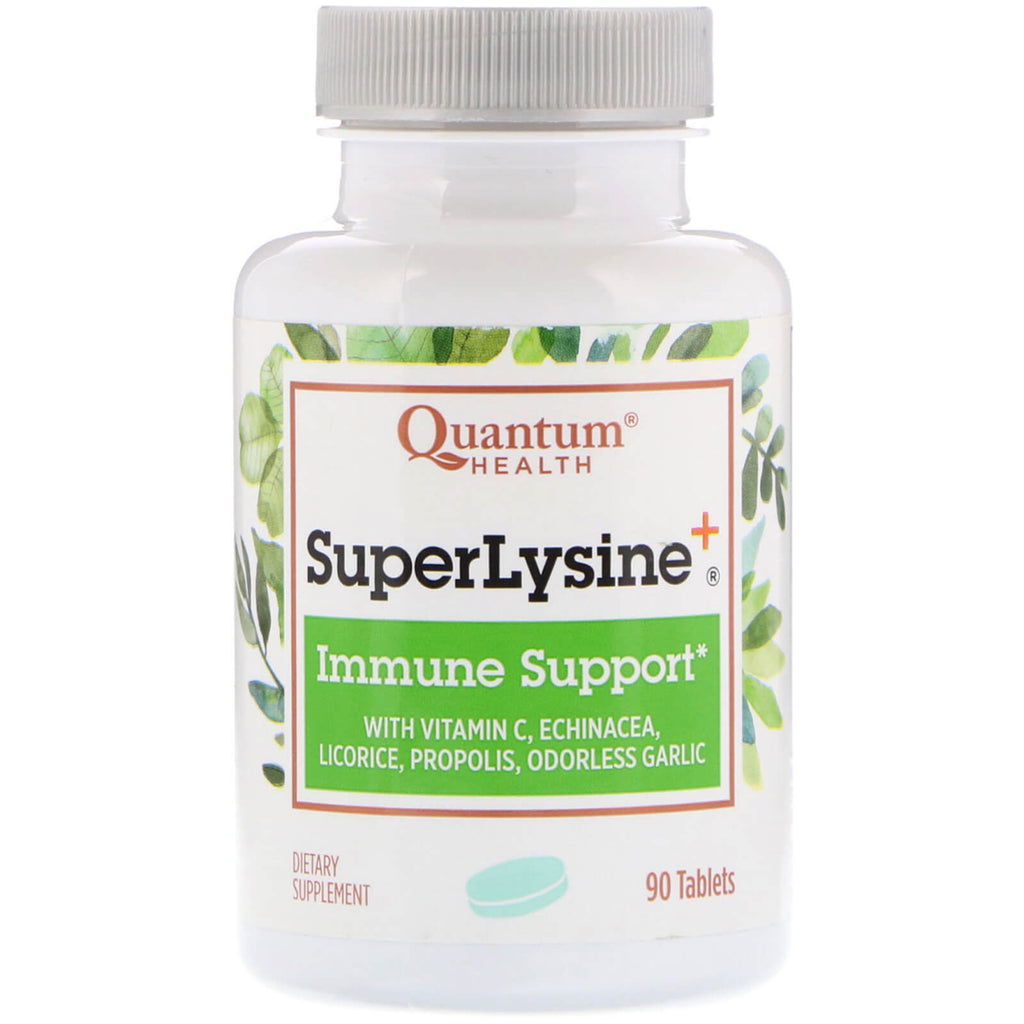 Quantum Health, Super Lysine+, Immune Support, 90 Tablets