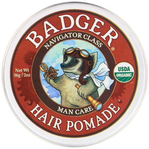 Badger Company, Organic, Hair Pomade, Navigator Class, 2 oz (56 g)