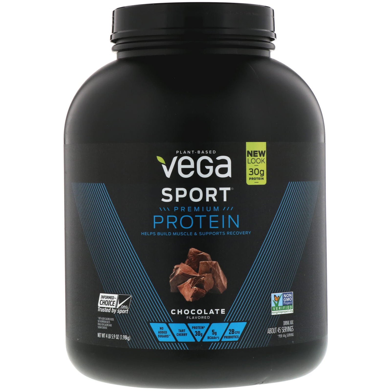 Vega, Sport Premium Protein, Chocolate, 4 lb (5.9 oz)