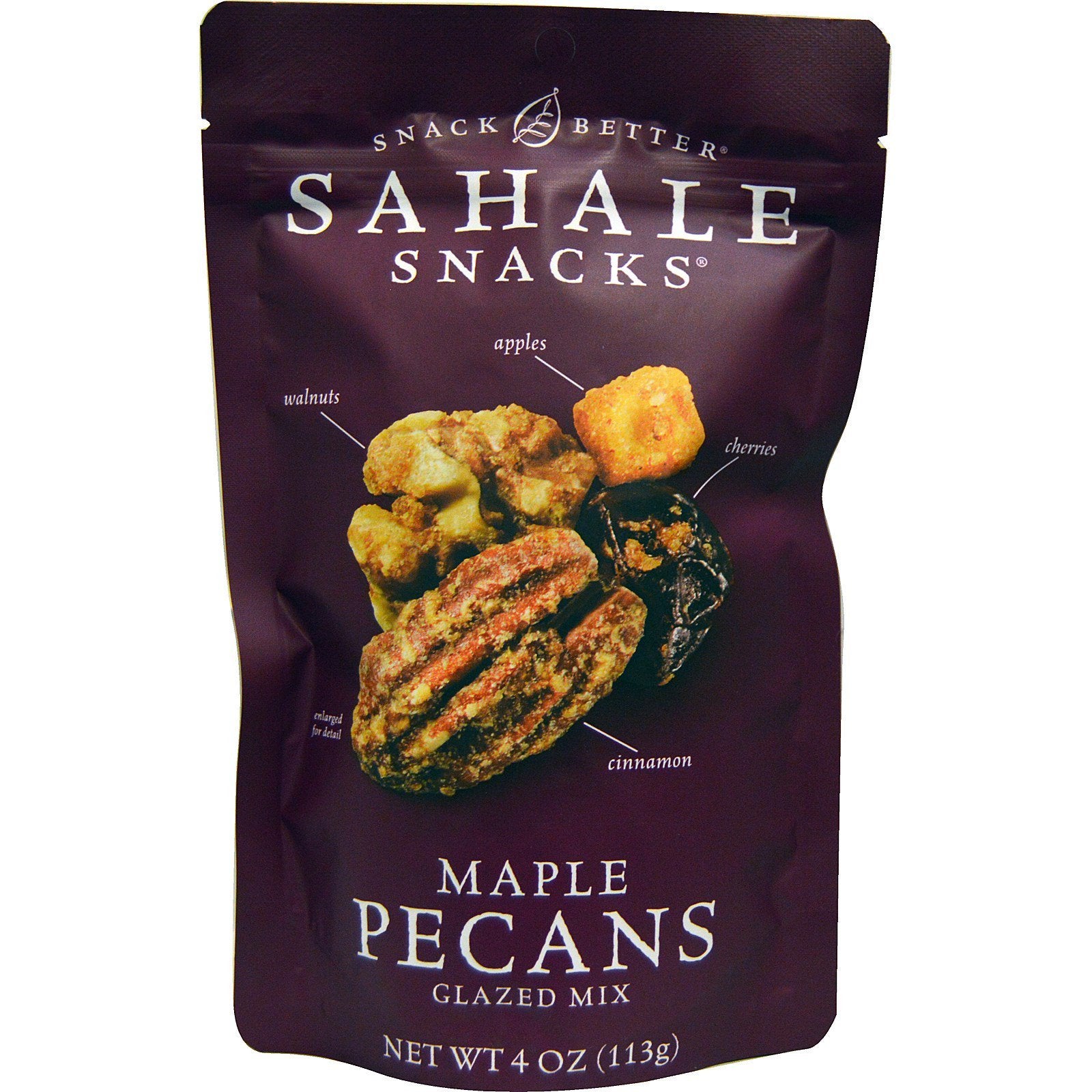 Sahale Snacks, Glazed Mix, Maple Pecans, 4 oz (113 g)