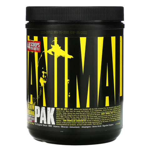 Universal Nutrition, Animal Pak, Training Powder, Cherry Berry, 369 g