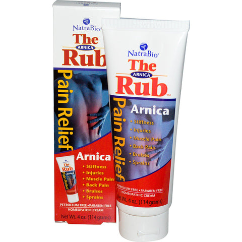 NatraBio, The Arnica Rub, 4 oz (114 g)