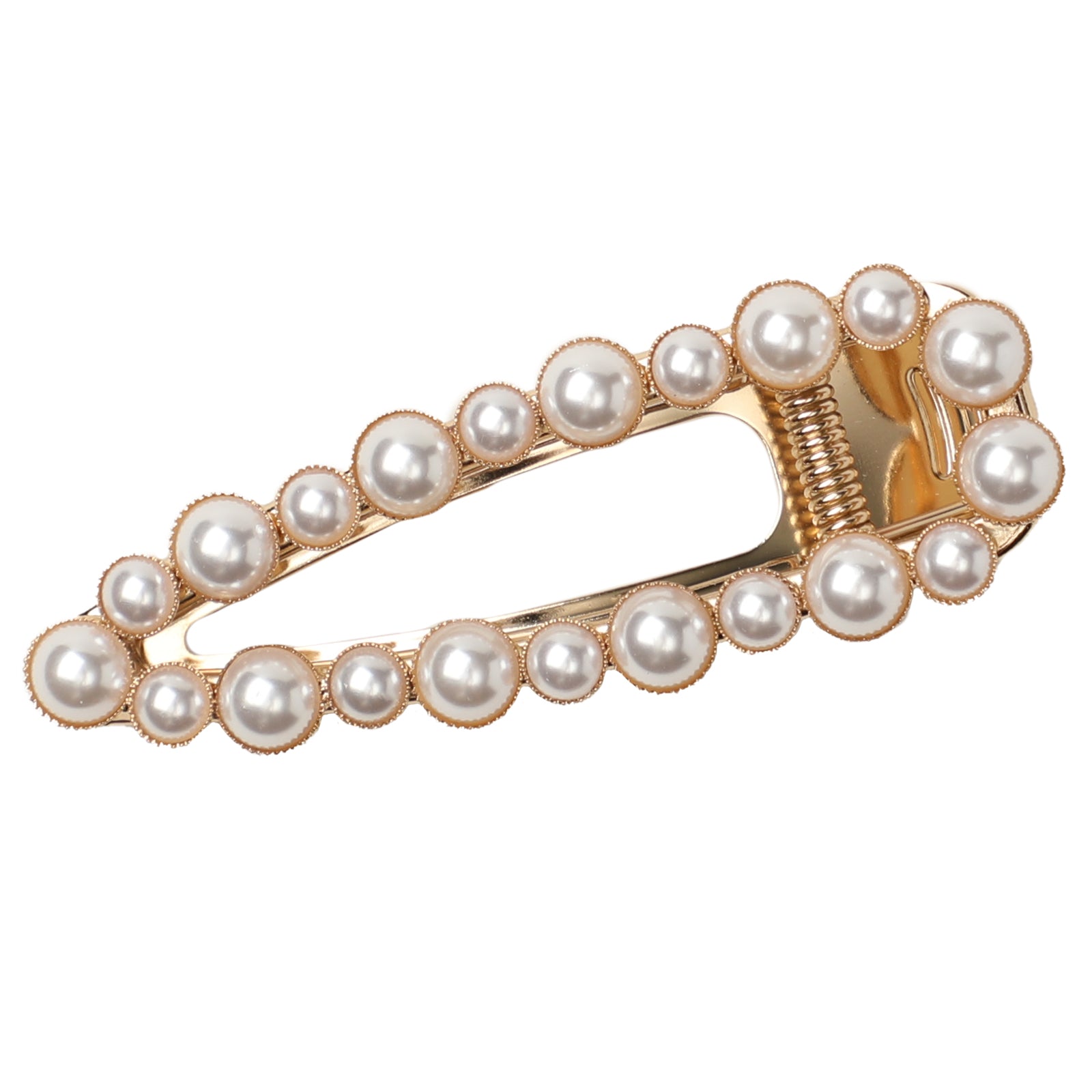 Kitsch, Open Shape Pearl Barrette, 1 Piece