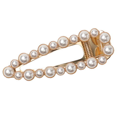 Kitsch, Open Shape Pearl Barrette, 1 Piece