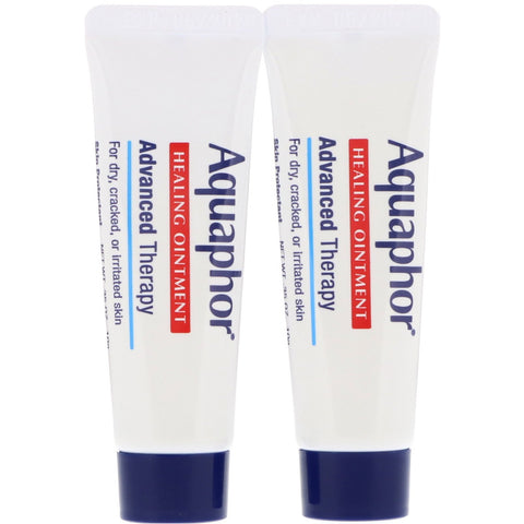 Aquaphor, Healing Ointment, Skin Protectant, 2 Tubes, 0.35 oz (10 g) Each