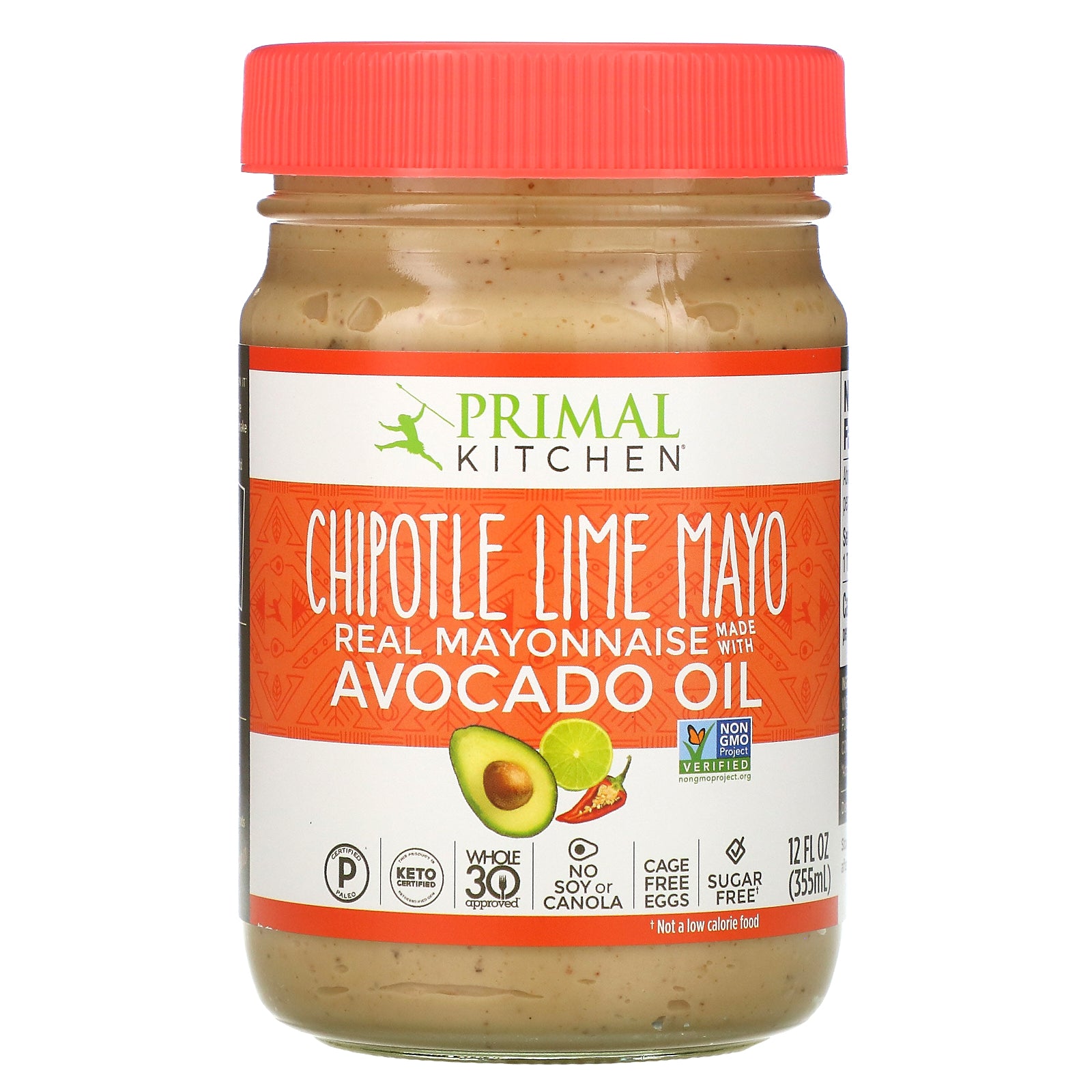 Primal Kitchen,  Chipotle Lime Mayonnaise with Avocado Oil, 12 fl oz (355 ml)