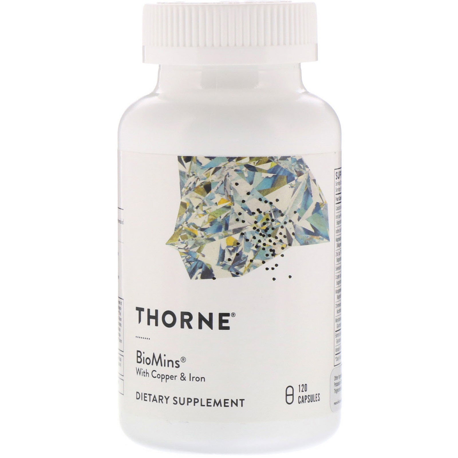 Thorne Research, BioMins with Copper & Iron, 120 Capsules