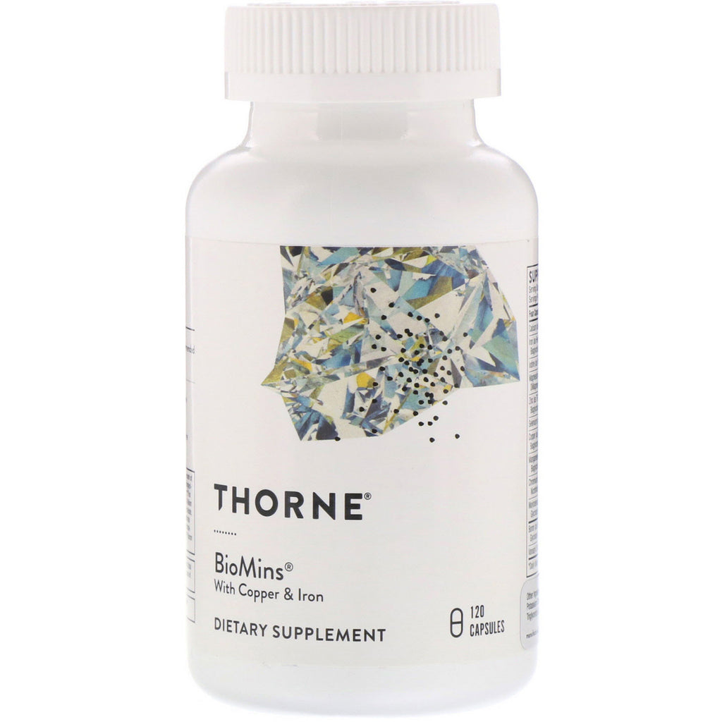 Thorne Research, BioMins with Copper & Iron, 120 Capsules