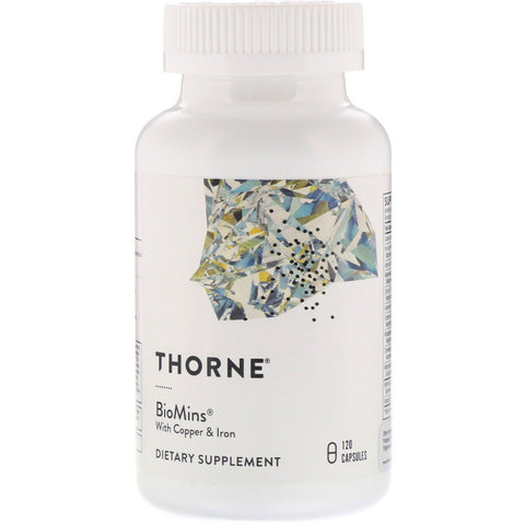 Thorne Research, BioMins with Copper & Iron, 120 Capsules