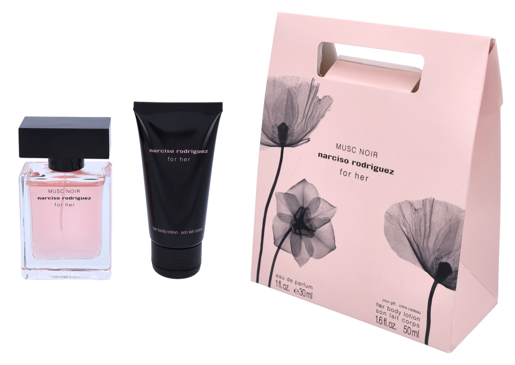 Narciso Rodriguez Musc Noir til hendes gavesæt 80 ml