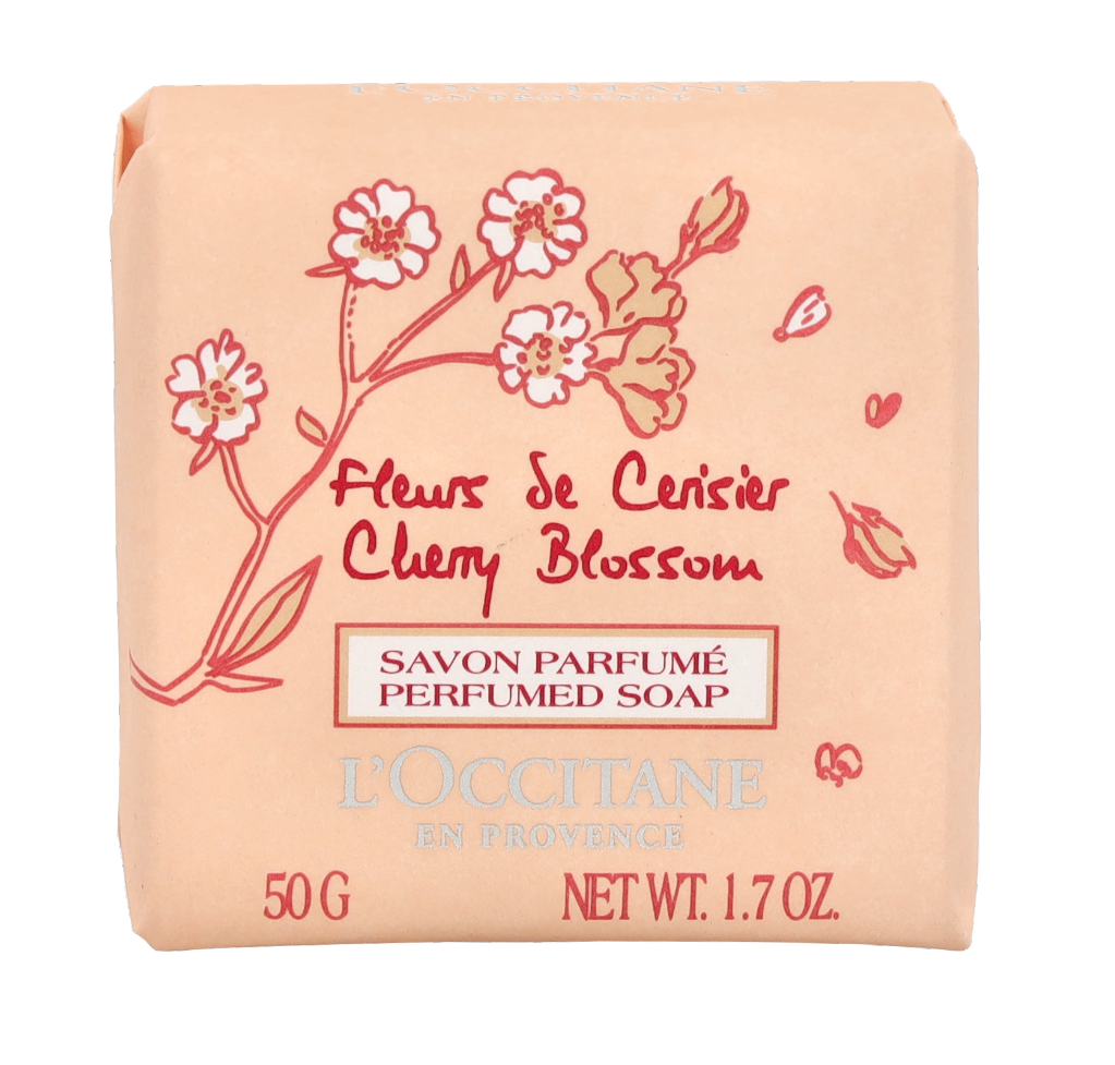 L'Occitane Cherry Blossom parfumeret sæbe 50 gr
