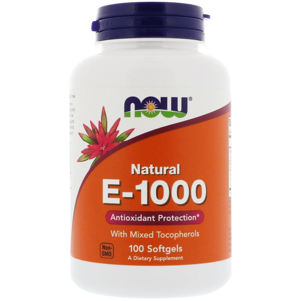 Now Foods, E-1000, 100 Softgels