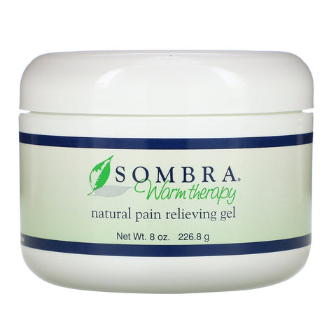 Sombra Professional Therapy, Warm Therapy, Natural Pain Relieving Gel, 8 oz (226.8 g)