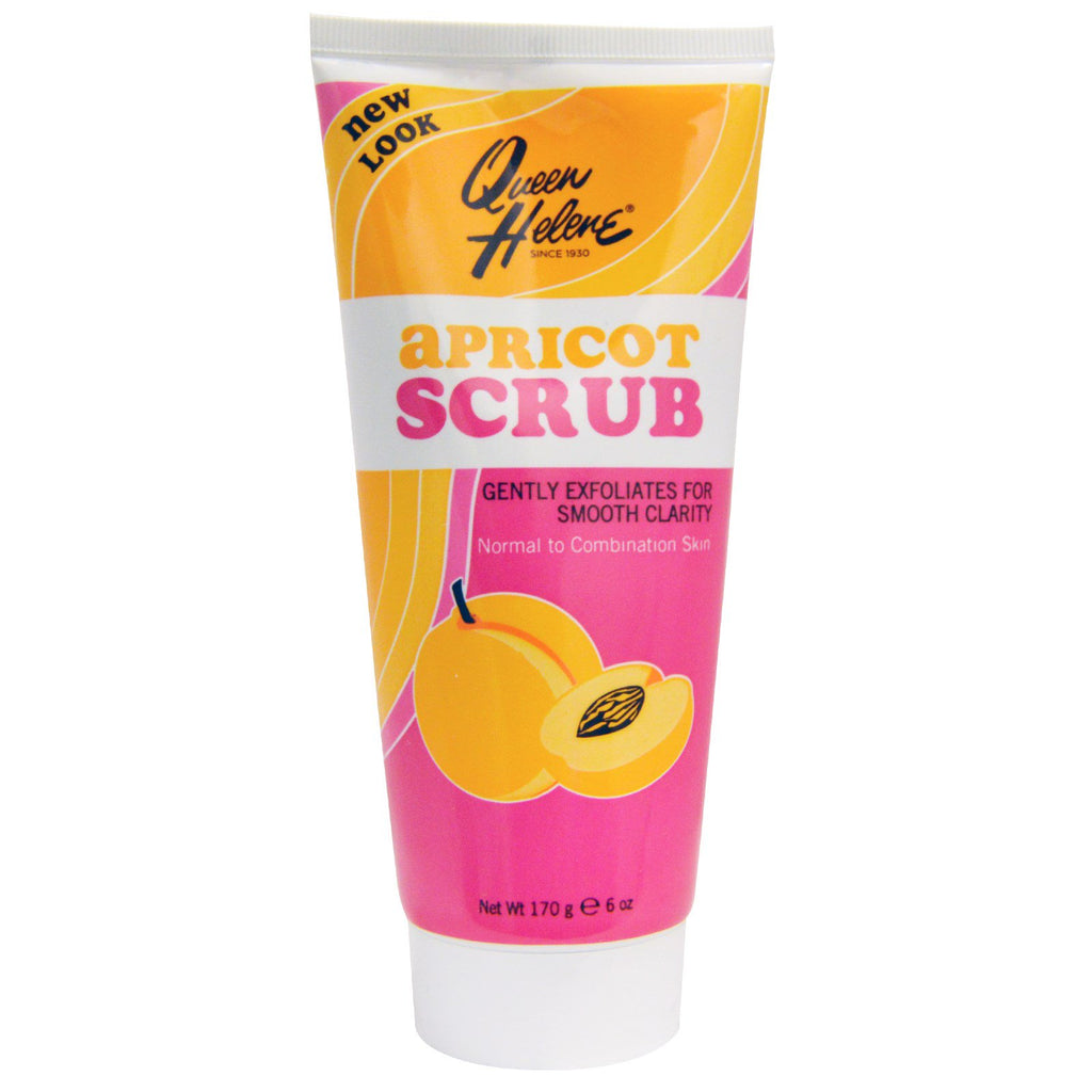 Queen Helene, Scrub, Normal to Combination Skin, Apricot, 6 oz (170 g)