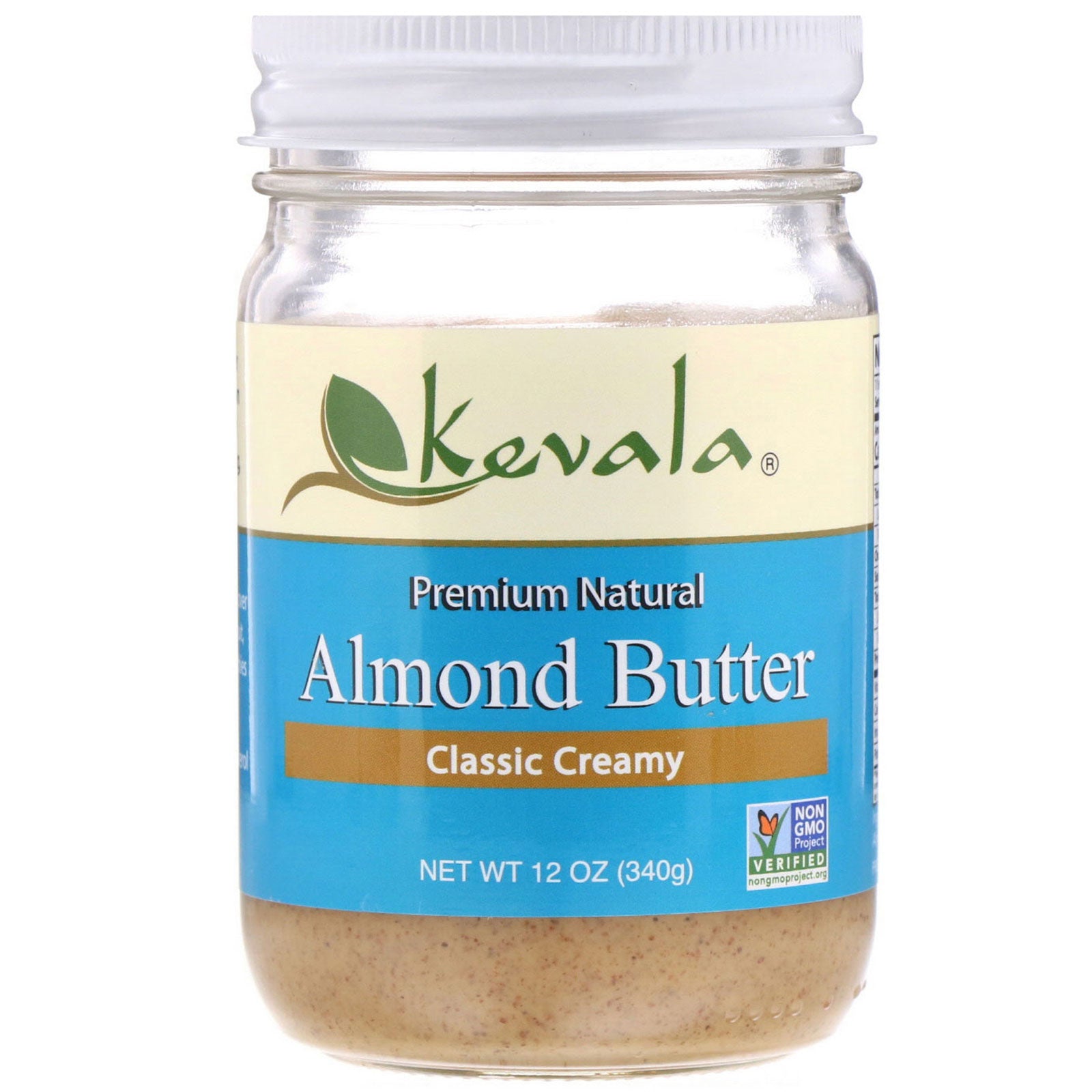 Kevala, Almond Butter, Classic Creamy, 12 oz (340 g)