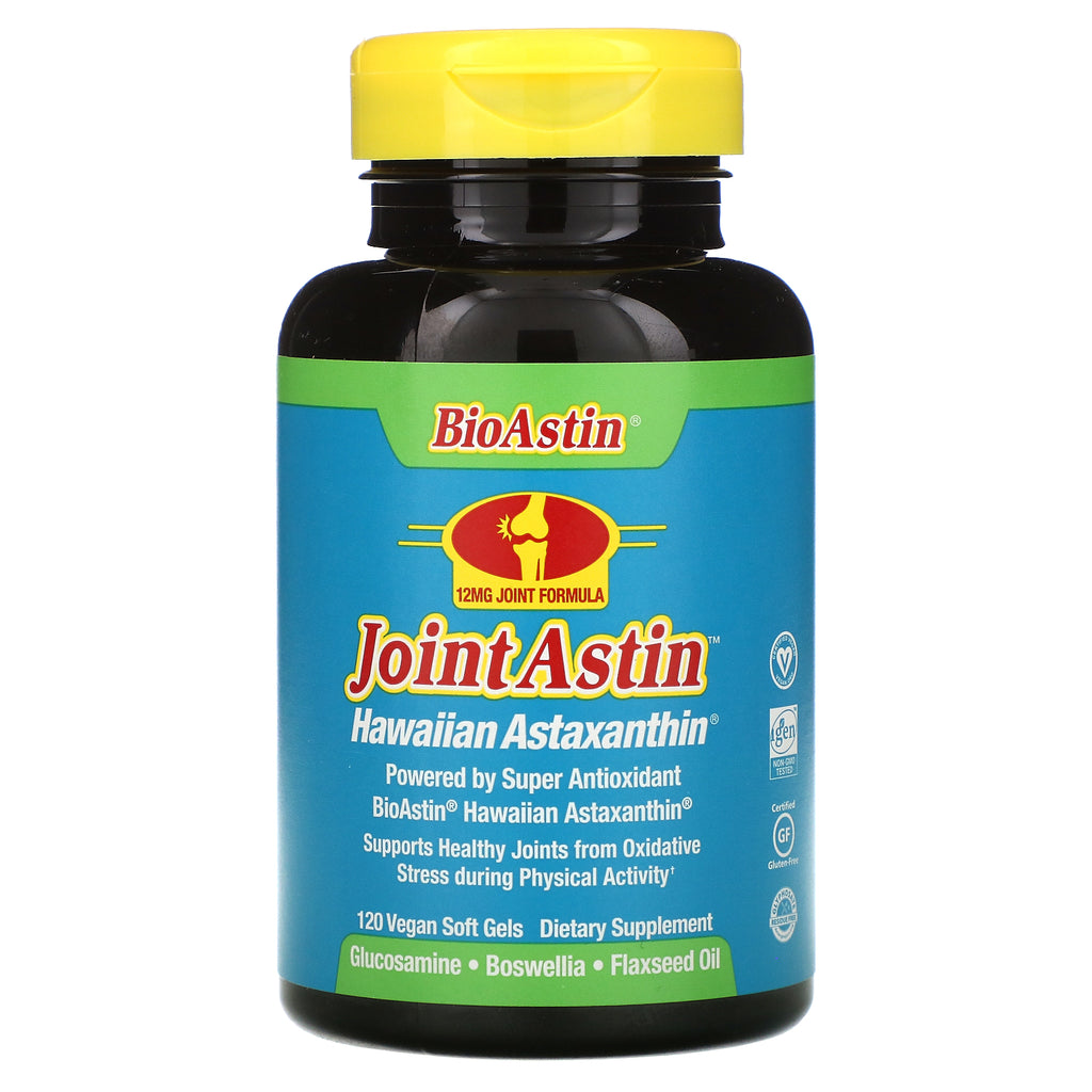 Nutrex Hawaii, JointAstin, Hawaiian Astaxanthin, 120 Vegan Soft Gels