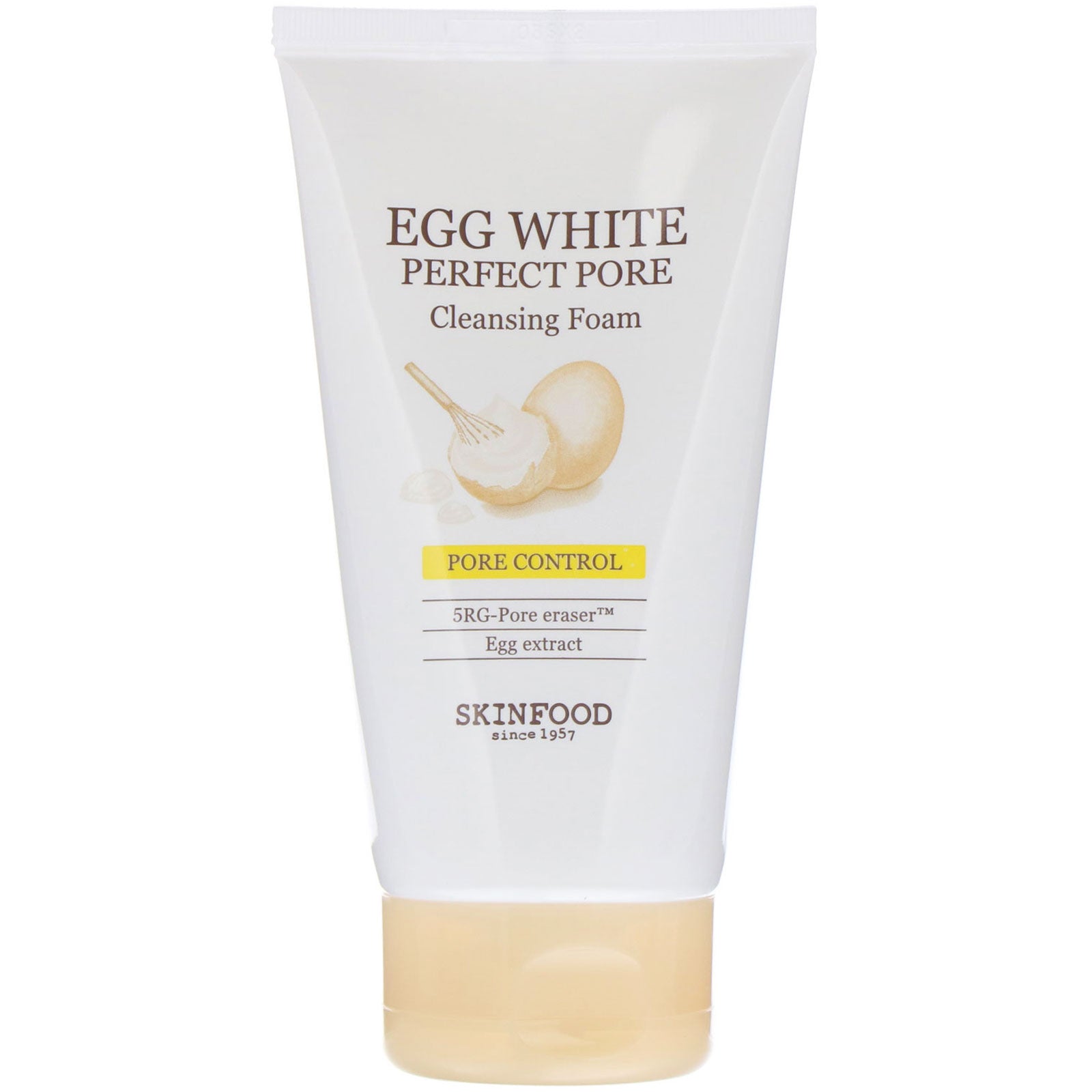 Skinfood, Egg White, Perfect Pore Cleansing Foam, 5.07 fl. oz (150 ml)