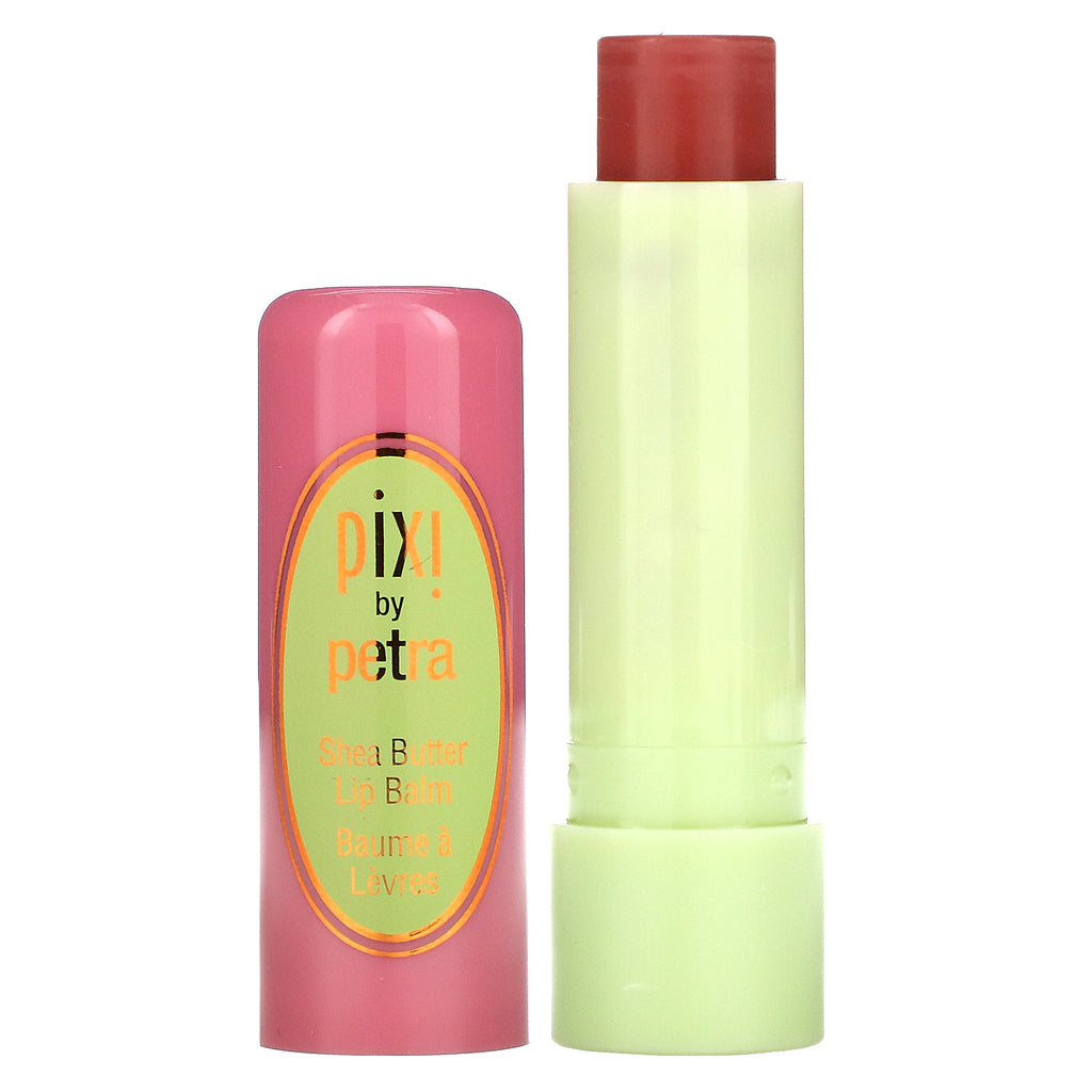 Pixi Beauty, Shea Butter Lip Balm, Natural Rose, 0.141 oz (4 g)