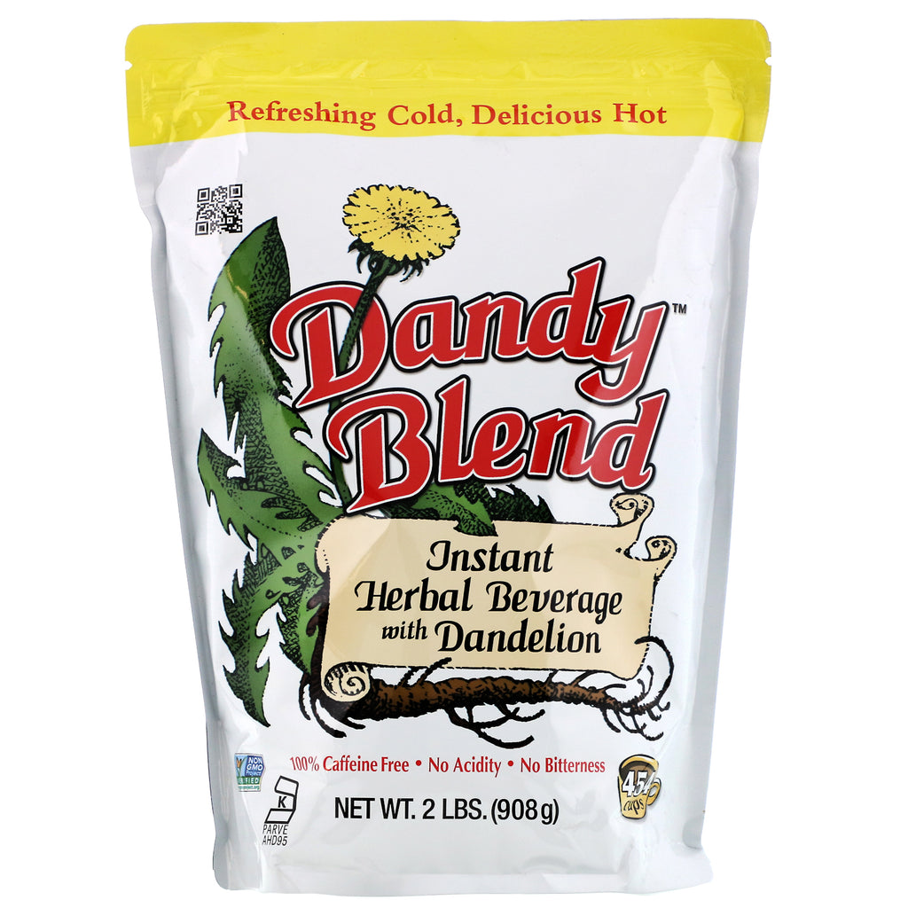 Dandy Blend, Instant Herbal Beverage with Dandelion, Caffeine Free, 2 lbs (908 g)