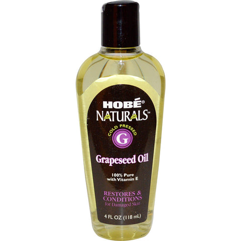 Hobe Labs, Naturals, Grapeseed Oil, 4 fl oz (118 ml)