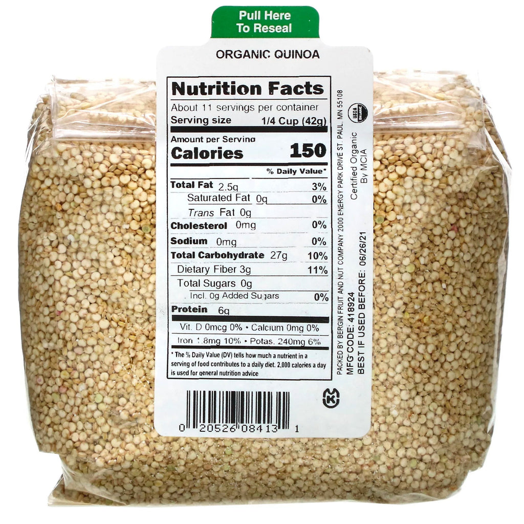 Bergin Fruit and Nut Company,  Quinoa, 16 oz (454 g)