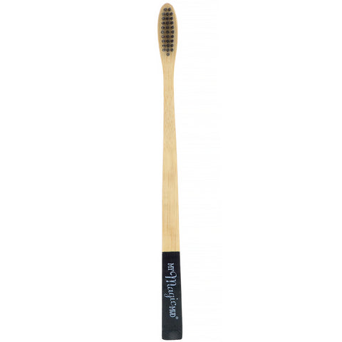 My Magic Mud, Bamboo Toothbrush, Activated Charcoal Infused Soft Bristles, 1 Toothbrush