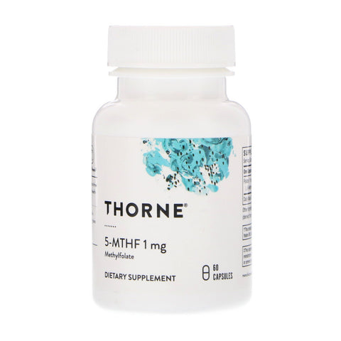 Thorne Research, 5-MTHF, 1 mg, 60 Capsules