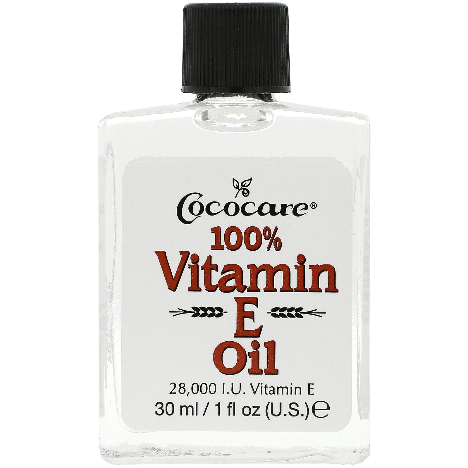 Cococare, 100% Vitamin E Oil, 28,000 IU, 1 fl oz (30 ml)