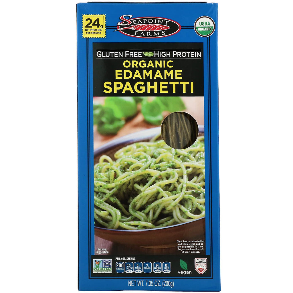 Seapoint Farms, Organic Edamame Spaghetti, 7.05 oz (200 g)