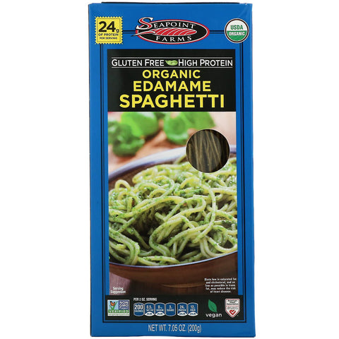 Seapoint Farms, Organic Edamame Spaghetti, 7.05 oz (200 g)