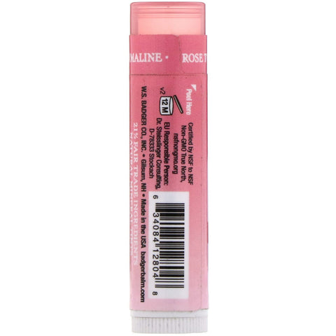 Badger Company, Mineral Lip Tint, Rose Tourmaline, .15 oz (4.2 g)