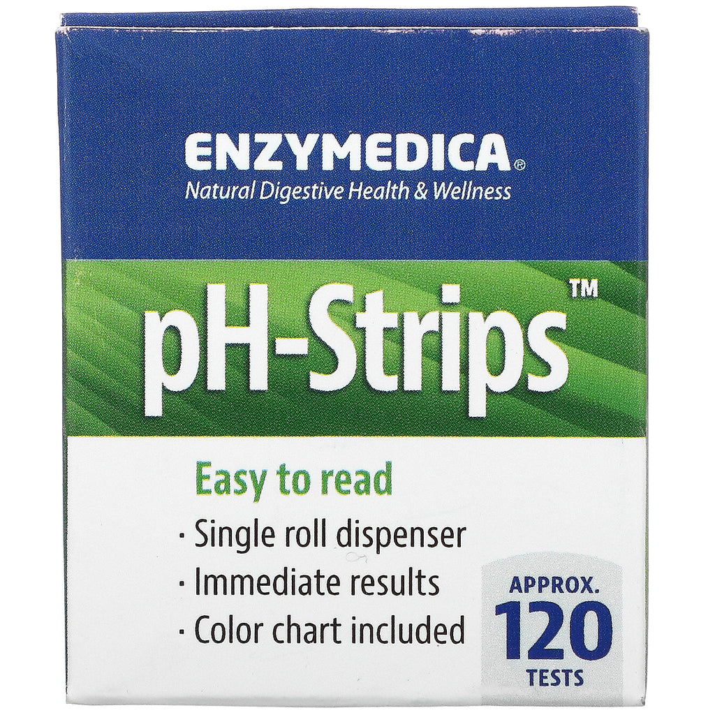 Enzymedica, pH-Strips, 16 Foot Single Roll Dispenser