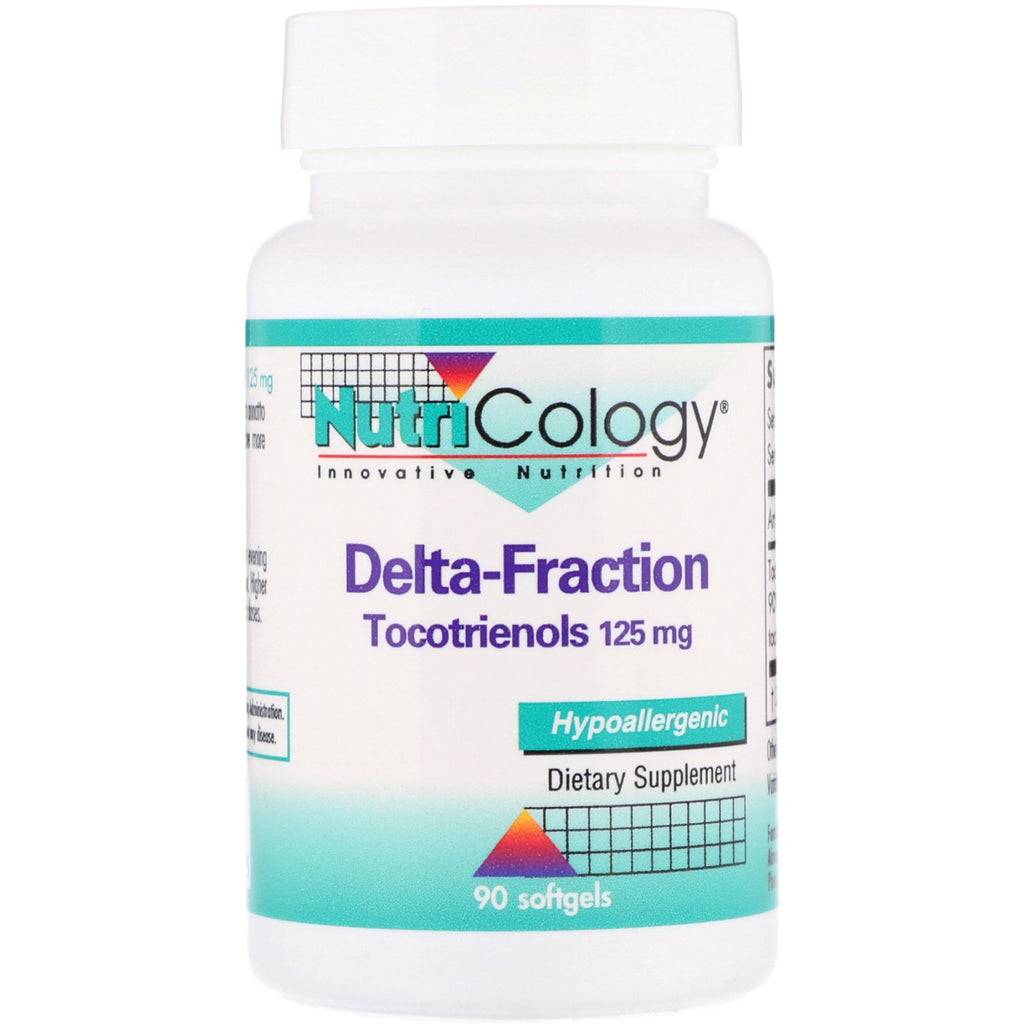 Nutricology, Delta-Fraction Tocotrienols, 125 mg, 90 Softgels