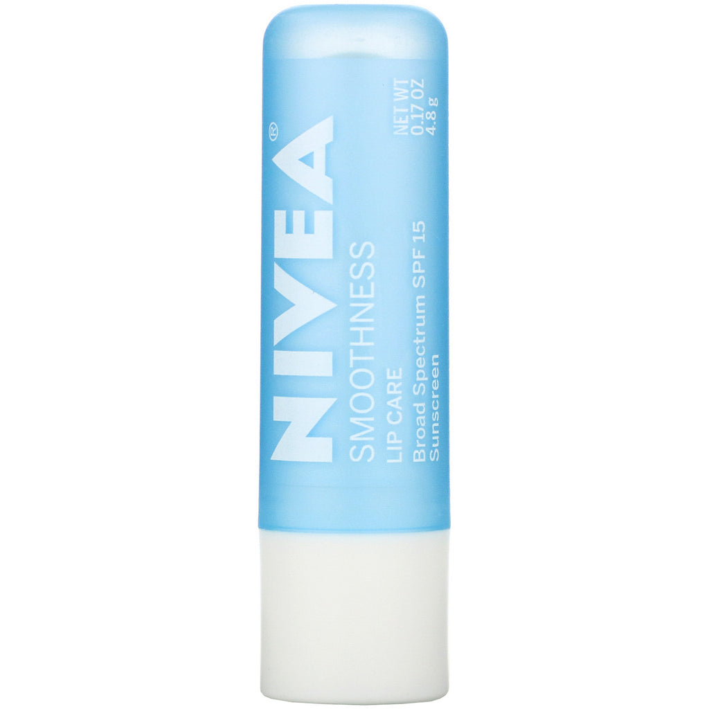 Nivea, Lip Care, SPF 15, Smoothness, 0.17 oz (4.8 g)