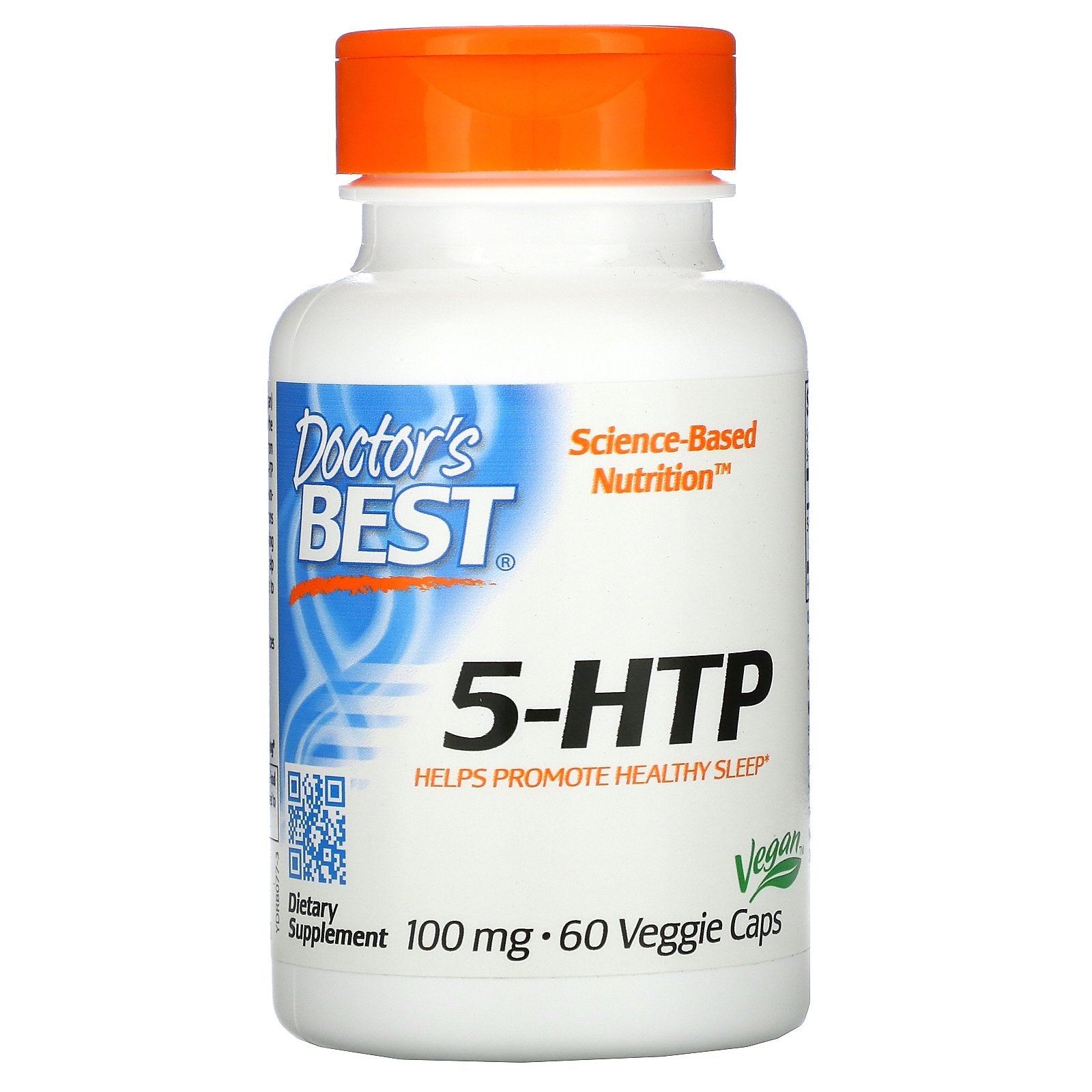 Doctor's Best, 5-HTP, 100 mg, 60 Veggie Caps