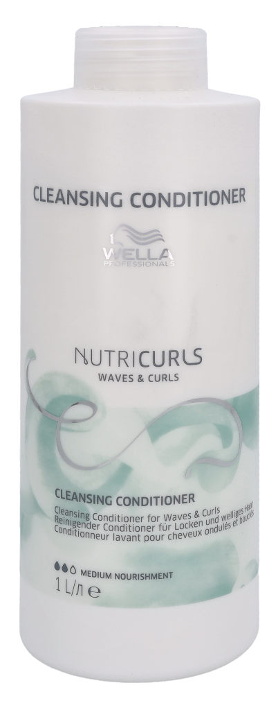 Wella Nutricurls Acondicionador Ondas Y Rizos 1000 ml