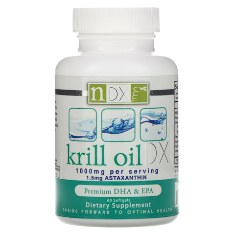 Natural Dynamix (NDX), Krill Oil DX, 1000 mg, 60 Softgels