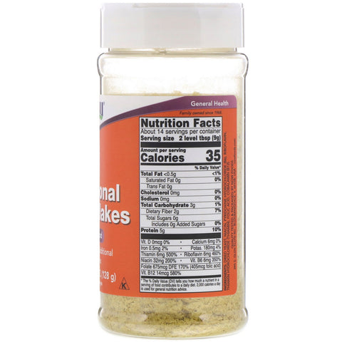 Now Foods, Nutritional Yeast Flakes, 4.5 oz (128 g)