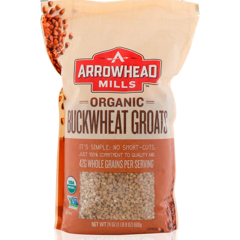 Arrowhead Mills, Organic, Buckwheat Groats, 1.5 lbs (680 g)