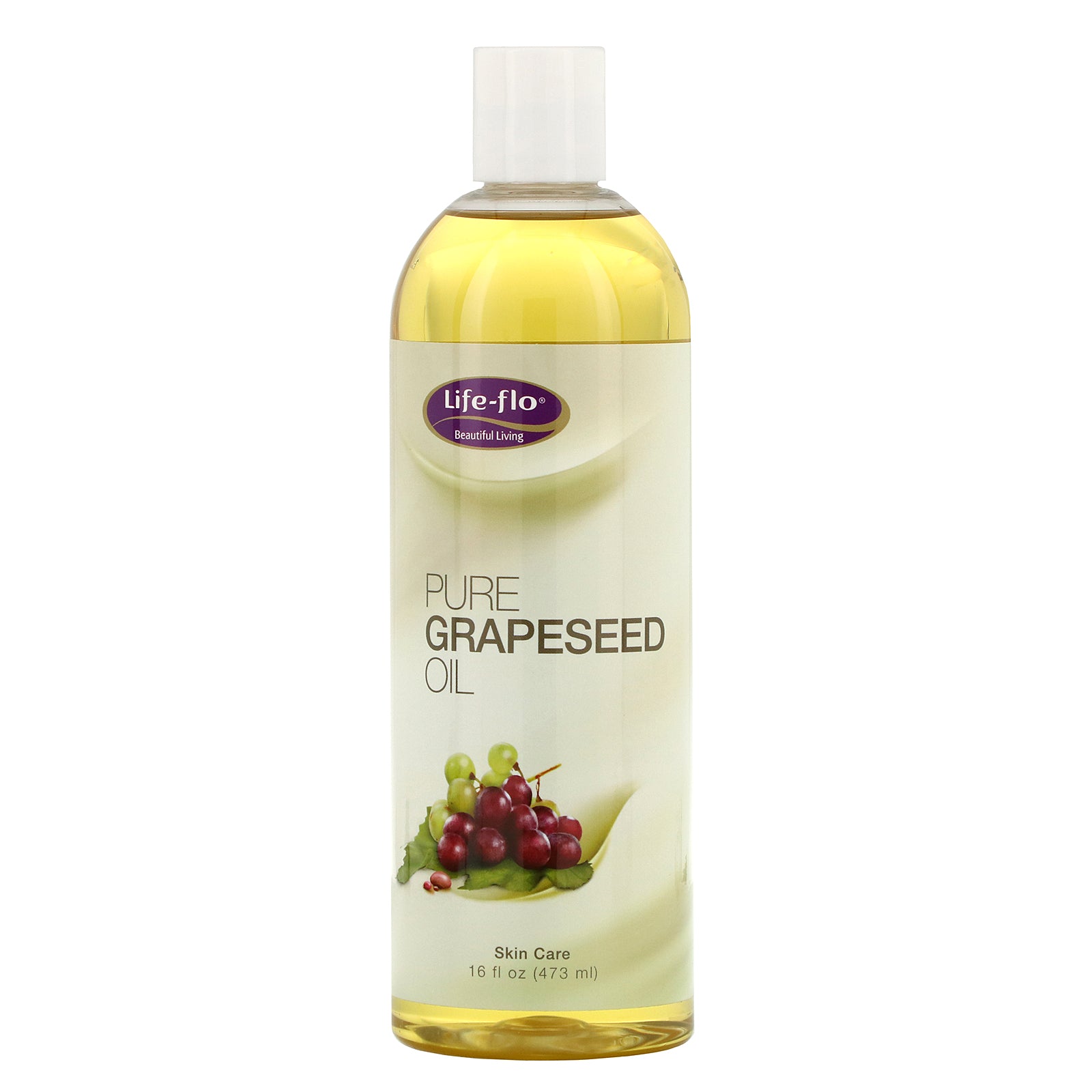 Life-flo, Pure Grapeseed Oil, 16 fl oz (473 ml)