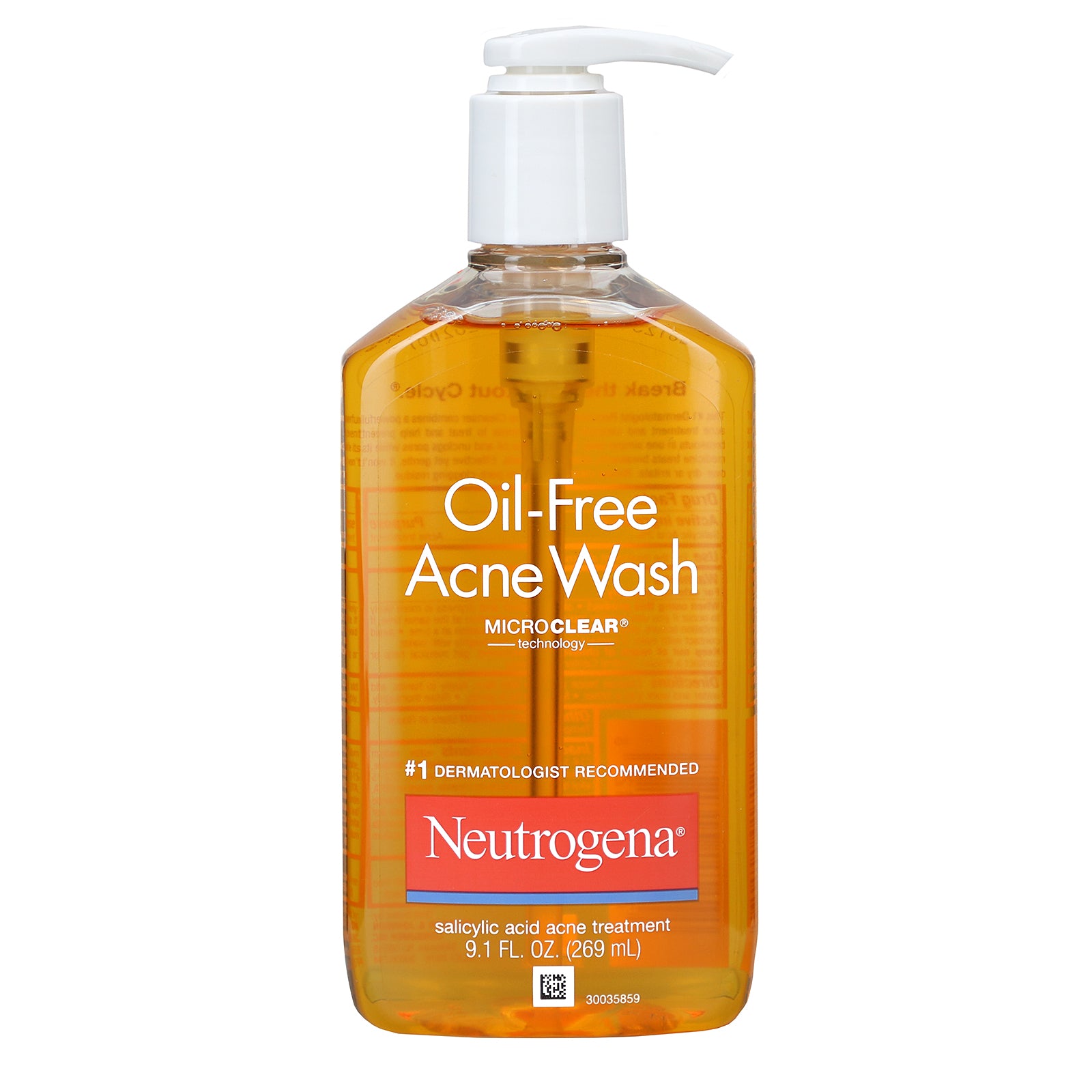 Neutrogena, Oil-Free Acne Wash, 9.1 fl oz (269 ml)