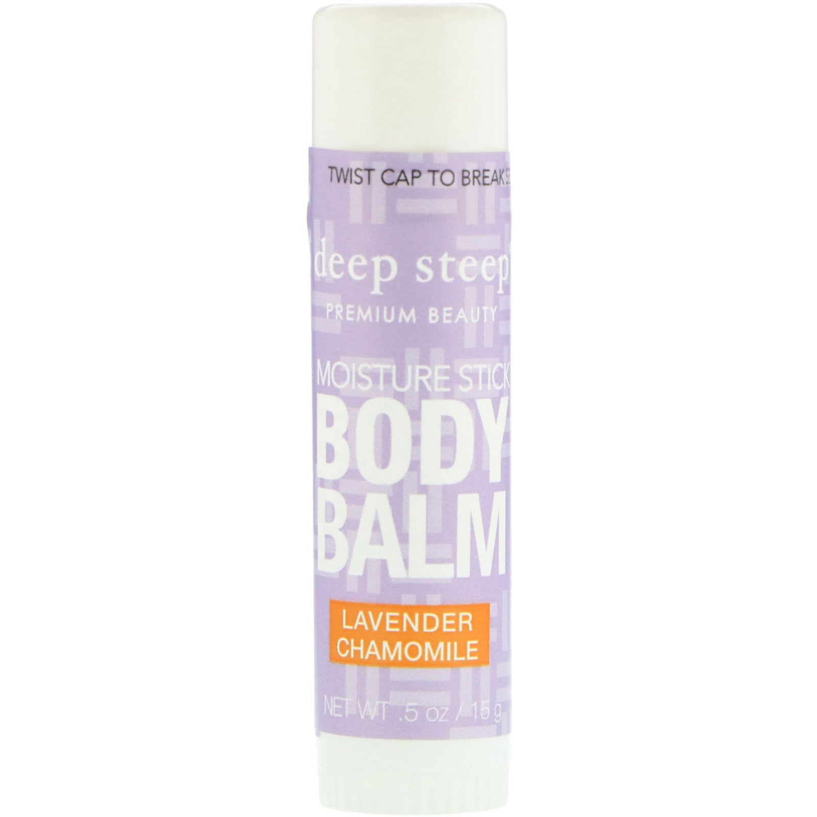 Deep Steep, Deep Steep, Moisture Stick Body Balm, Lavender Chamomile, .5 oz (15 g)