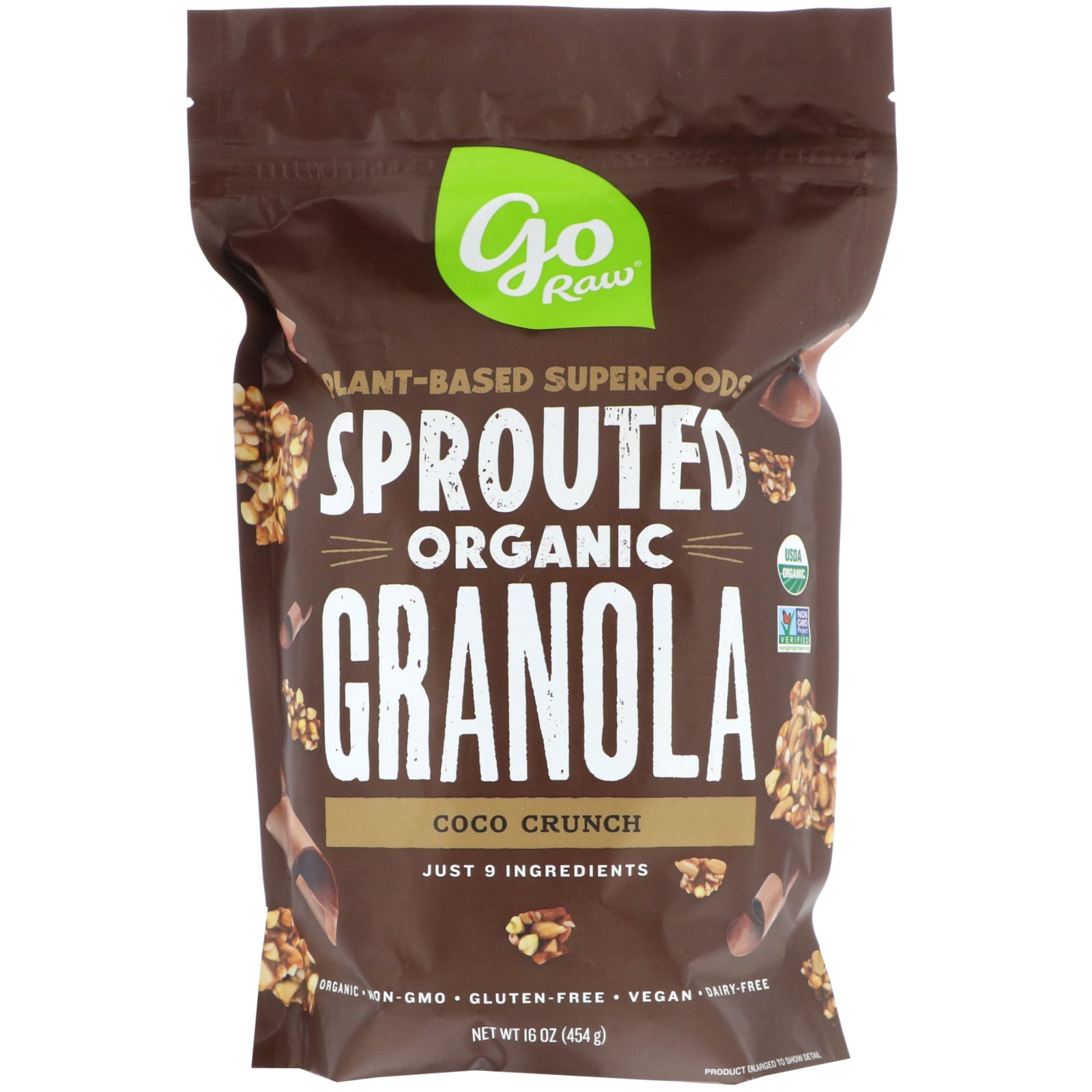 Go Raw, Organic Sprouted Granola, Coco Crunch, 16 oz (454 g)