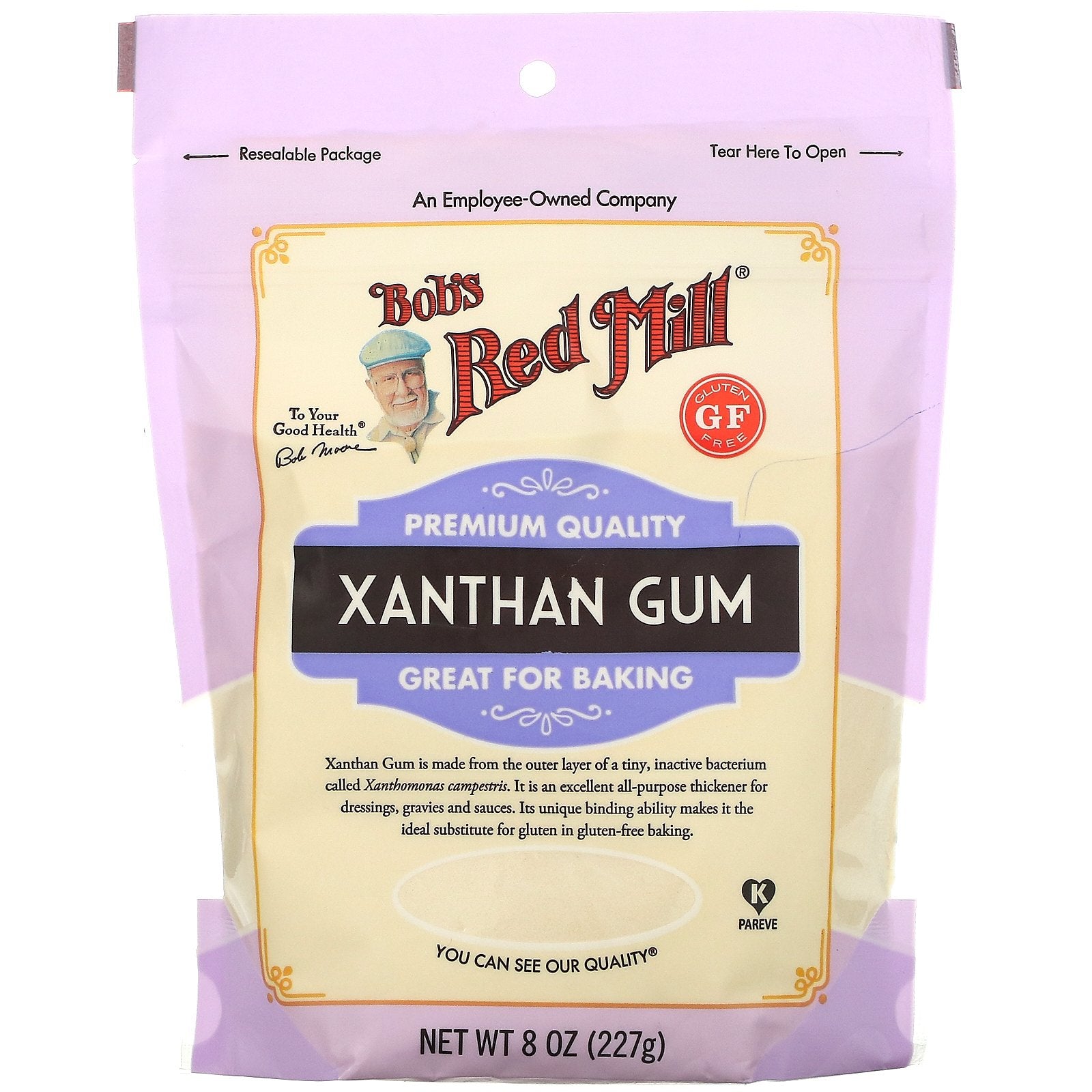 Bob's Red Mill, Xanthan Gum, Gluten Free, 8 oz (227 g)